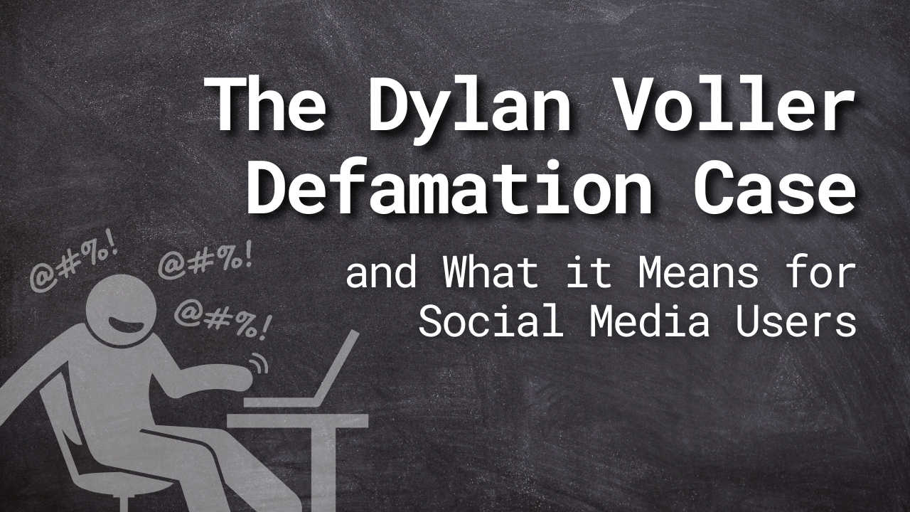 The Dylan Voller Case and What it Means for Social Media Users